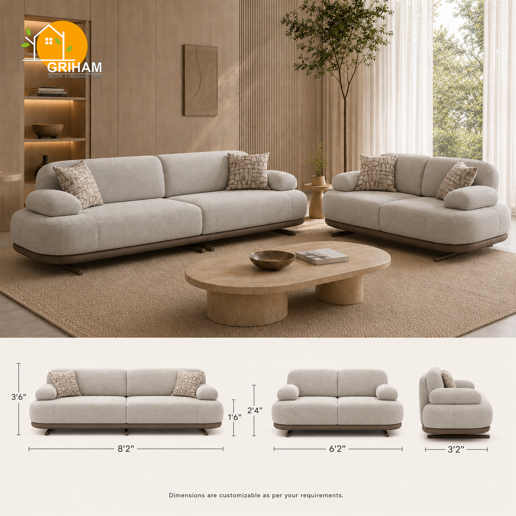 Aarhus Cloud Sofa - product view 3 | Griham Decor