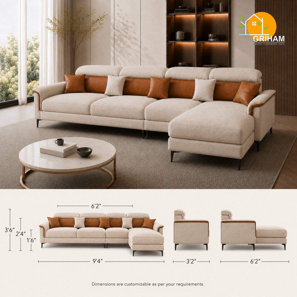 Milano Executive Sofa - product view 5 | Griham Decor