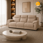 Bristol Lounge Sofa - 3 Seater in Sand | Griham Decor