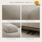 Aarhus Cloud Sofa - product view 7 | Griham Decor