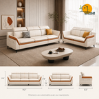 Aero Duo-Tone Sofa - product view 3 | Griham Decor