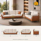 Sienna Wing Sofa - product view 3 | Griham Decor