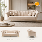 Celeste Fan-Back Sofa - product view 1 | Griham Decor