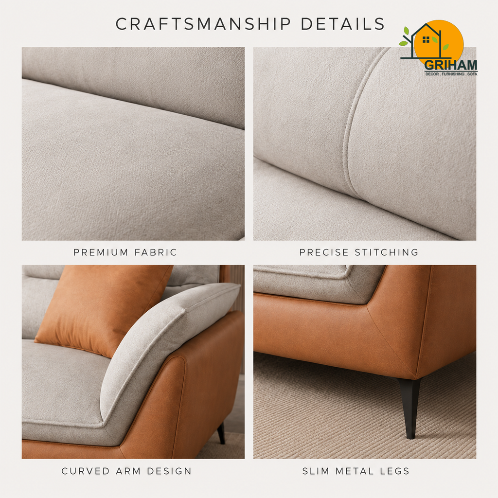 Sienna Wing Sofa - product view 7 | Griham Decor