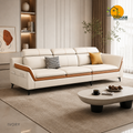 Aero Duo-Tone Sofa - 3 Seater in Ivory | Griham Decor