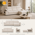 Haven Storage-Arm Sofa - product view 5 | Griham Decor