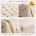 Imperial Diamond Sofa - product view 7 | Griham Decor