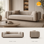Riviera Channel Sofa - product view 1 | Griham Decor