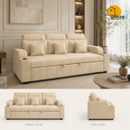 Metro Sofa-Cum-Bed - product view 1 | Griham Decor